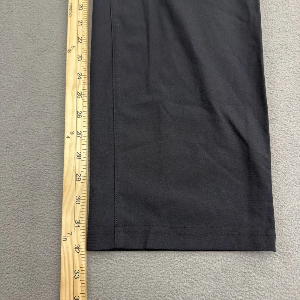 Penguin Sport Tech Golf Pants Mens 36x32 Caviar Black 5 Pocket Performance New